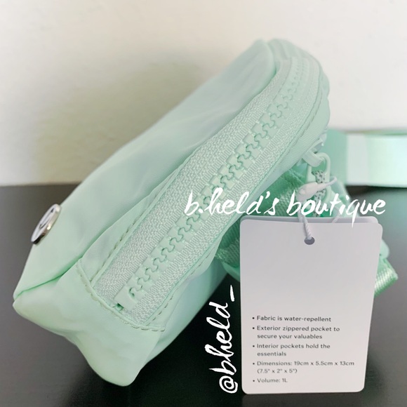 lululemon Everywhere Belt Bag in Mint Moment Green One Size (1L) Brand New NWT - Picture 4 of 15